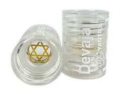 Devajal blanc, rose ou transparent - lot de 2