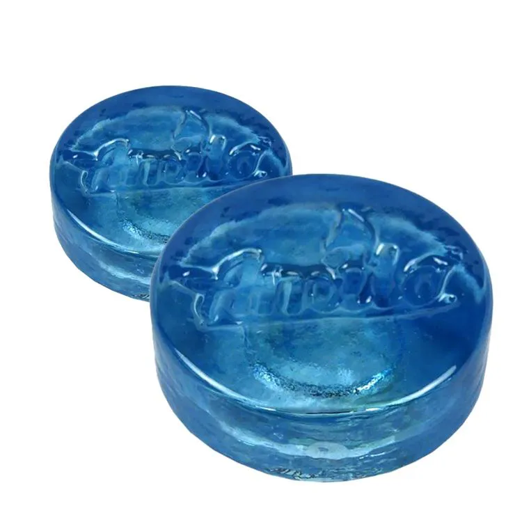 Galets en silice active diam&egrave;tre 8 cm, la paire