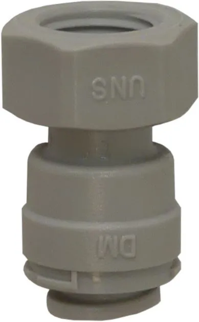 Raccord femelle-tube 7/16" conique - 1/4"  