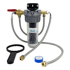 Filtre sous-évier avec bypass et kit de flexibles