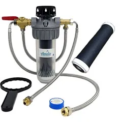 Filtre sous-évier bypass & flexibles + cartouche