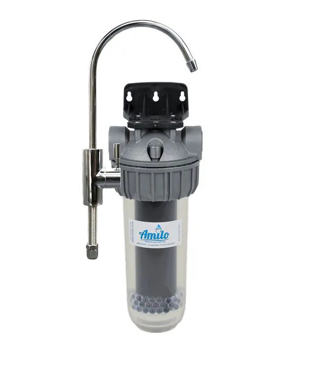 Filtre sous-&eacute;vier avec robinet col-de-cygne